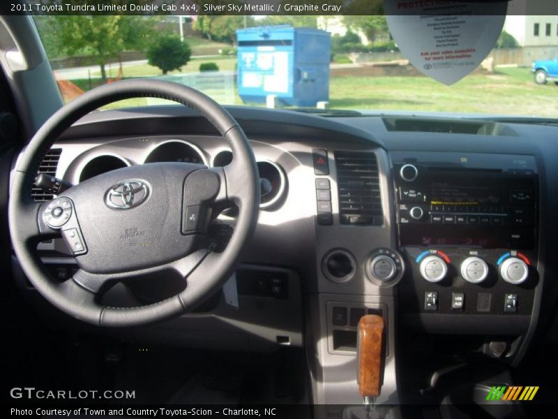 Silver Sky Metallic / Graphite Gray 2011 Toyota Tundra Limited Double Cab 4x4