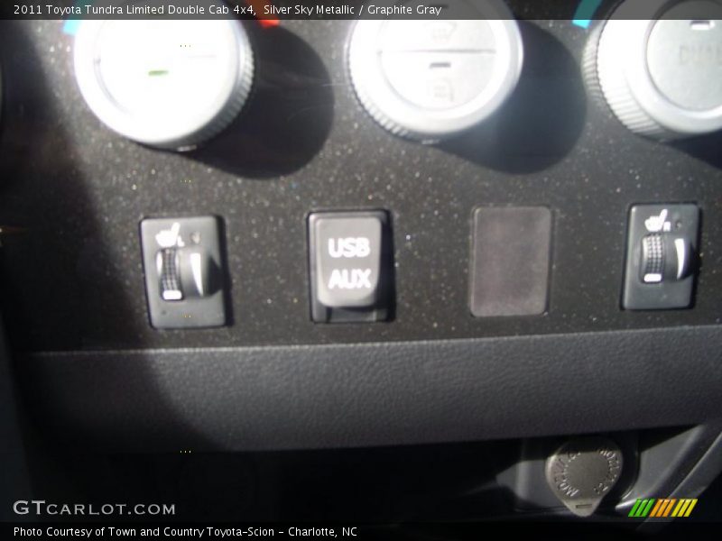 Silver Sky Metallic / Graphite Gray 2011 Toyota Tundra Limited Double Cab 4x4