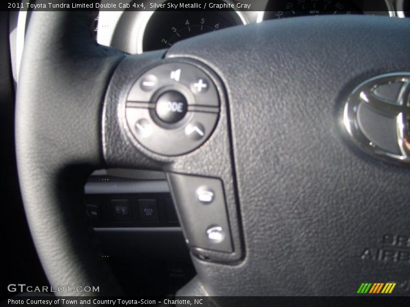Silver Sky Metallic / Graphite Gray 2011 Toyota Tundra Limited Double Cab 4x4