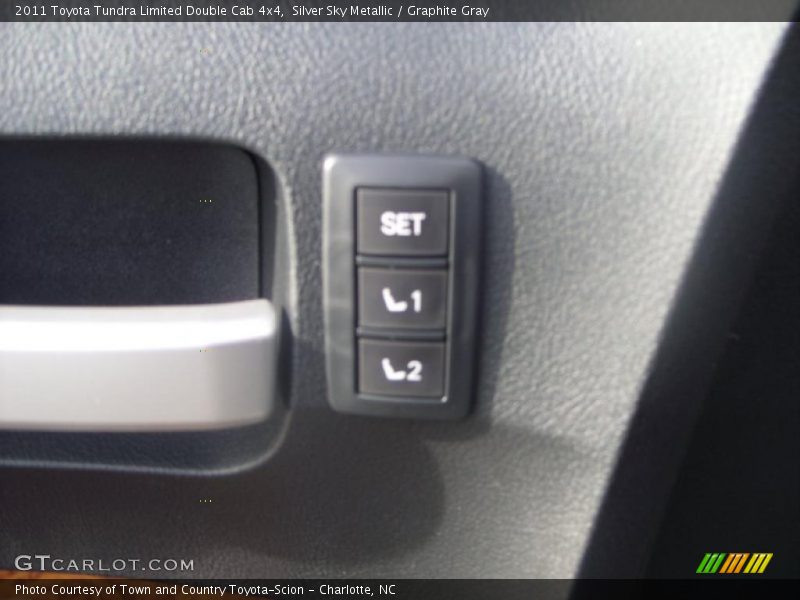 Silver Sky Metallic / Graphite Gray 2011 Toyota Tundra Limited Double Cab 4x4