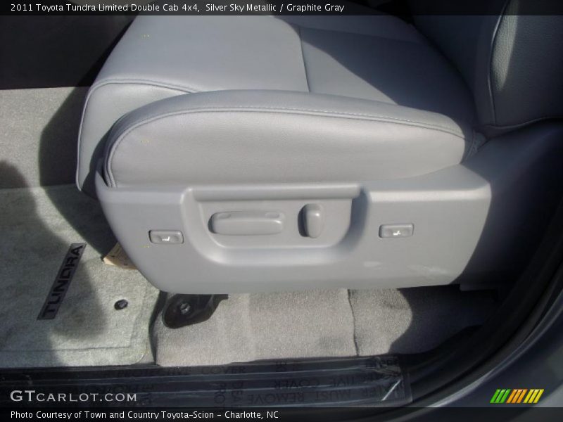 Silver Sky Metallic / Graphite Gray 2011 Toyota Tundra Limited Double Cab 4x4