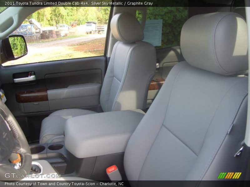 Silver Sky Metallic / Graphite Gray 2011 Toyota Tundra Limited Double Cab 4x4