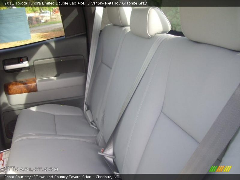Silver Sky Metallic / Graphite Gray 2011 Toyota Tundra Limited Double Cab 4x4