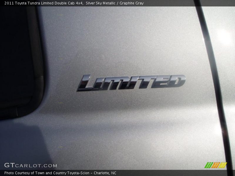 Silver Sky Metallic / Graphite Gray 2011 Toyota Tundra Limited Double Cab 4x4