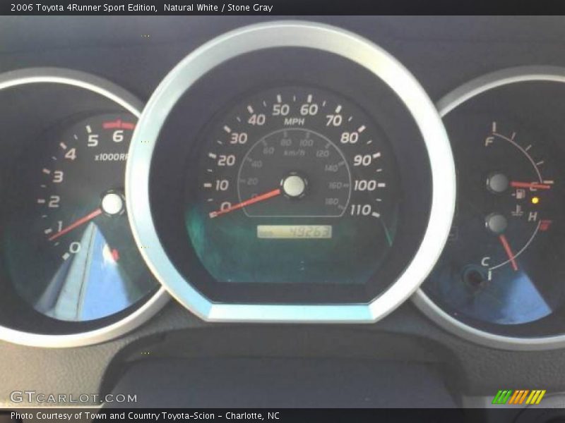 Natural White / Stone Gray 2006 Toyota 4Runner Sport Edition
