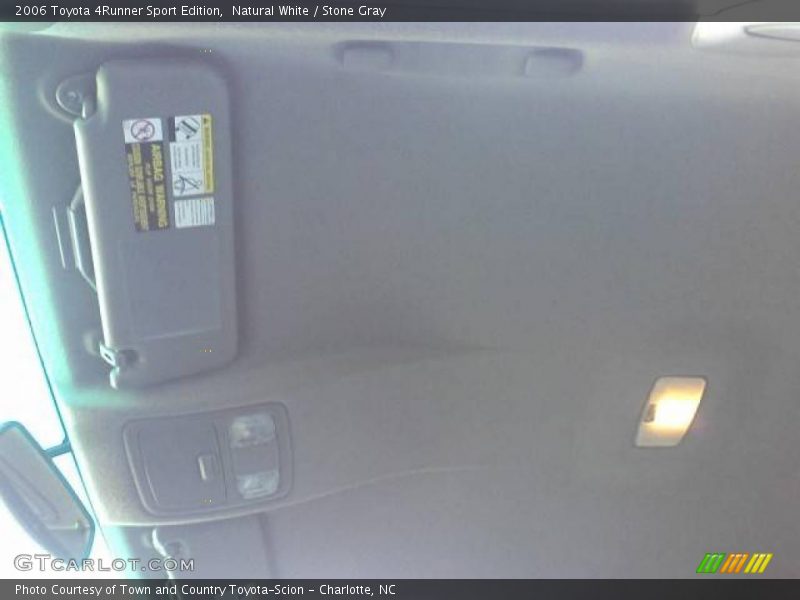 Natural White / Stone Gray 2006 Toyota 4Runner Sport Edition