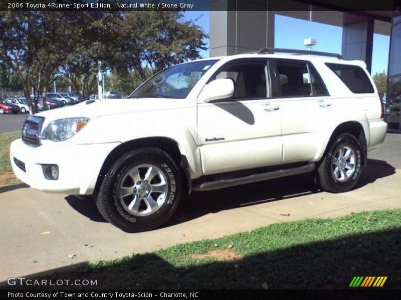 Natural White / Stone Gray 2006 Toyota 4Runner Sport Edition