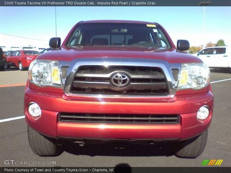 Impulse Red Pearl / Graphite Gray 2006 Toyota Tacoma V6 PreRunner TRD Double Cab