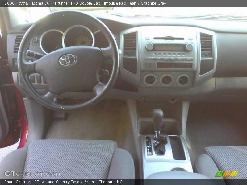 Impulse Red Pearl / Graphite Gray 2006 Toyota Tacoma V6 PreRunner TRD Double Cab