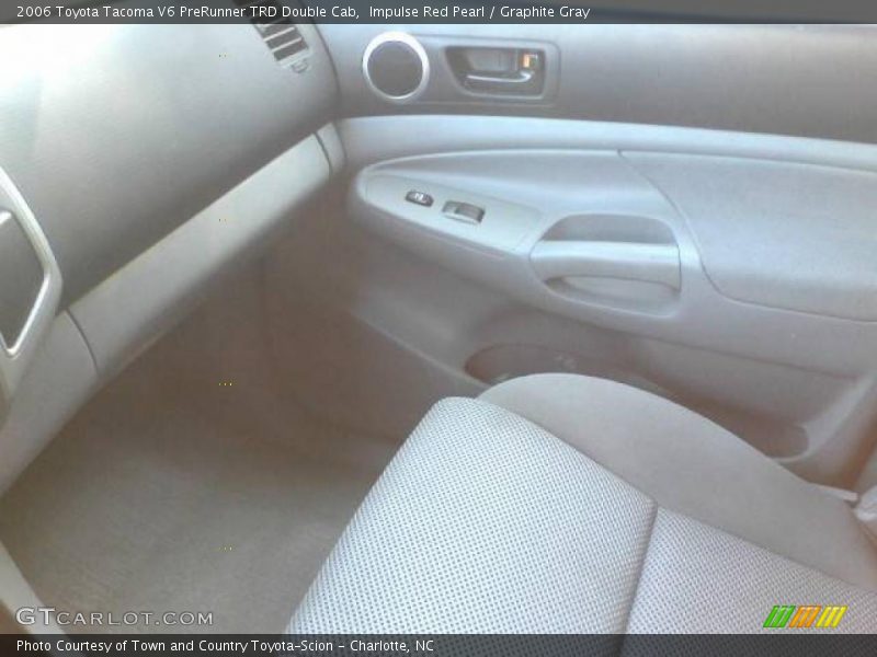 Impulse Red Pearl / Graphite Gray 2006 Toyota Tacoma V6 PreRunner TRD Double Cab