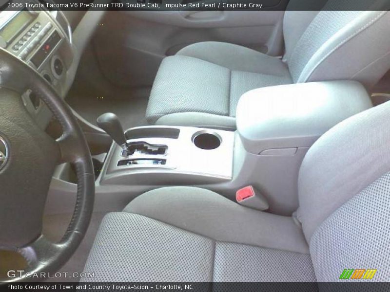 Impulse Red Pearl / Graphite Gray 2006 Toyota Tacoma V6 PreRunner TRD Double Cab