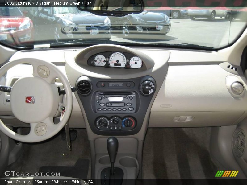 Medium Green / Tan 2003 Saturn ION 3 Sedan