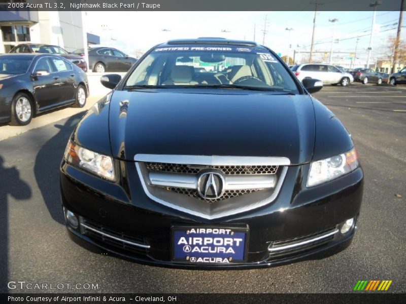 Nighthawk Black Pearl / Taupe 2008 Acura TL 3.2