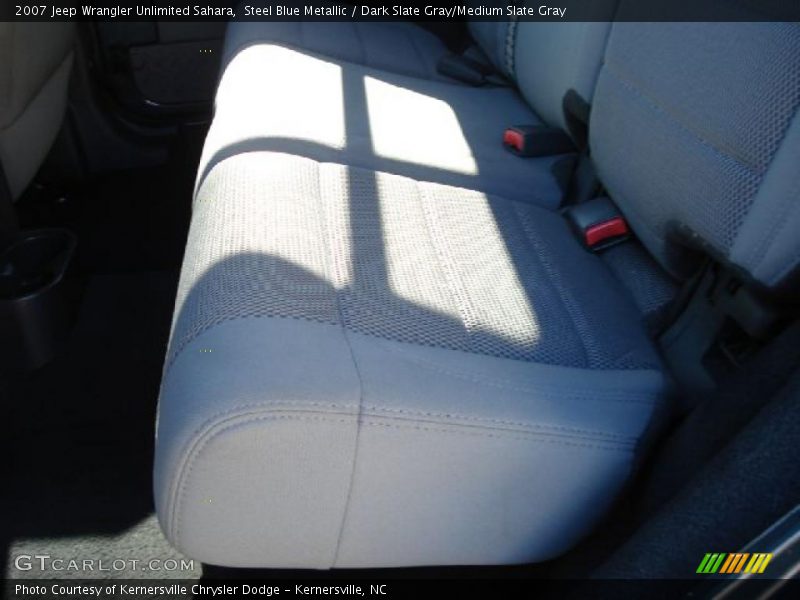 Steel Blue Metallic / Dark Slate Gray/Medium Slate Gray 2007 Jeep Wrangler Unlimited Sahara