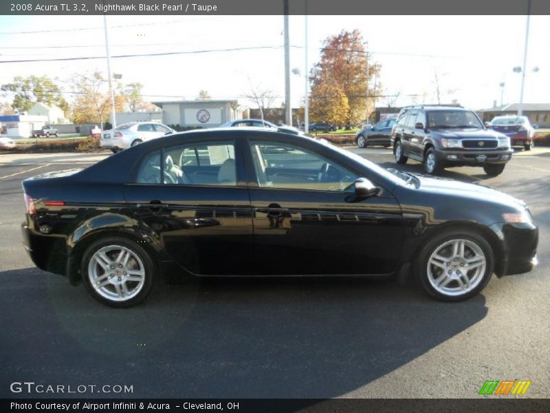 Nighthawk Black Pearl / Taupe 2008 Acura TL 3.2