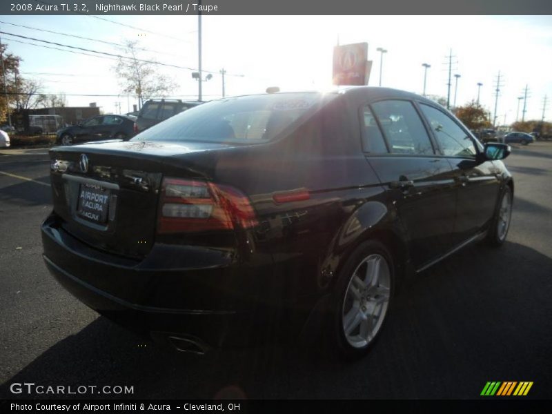 Nighthawk Black Pearl / Taupe 2008 Acura TL 3.2