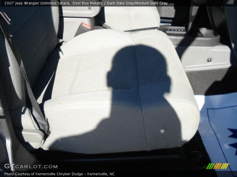 Steel Blue Metallic / Dark Slate Gray/Medium Slate Gray 2007 Jeep Wrangler Unlimited Sahara