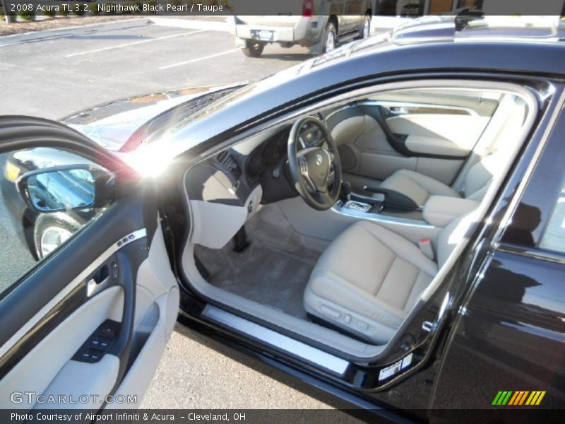 Nighthawk Black Pearl / Taupe 2008 Acura TL 3.2