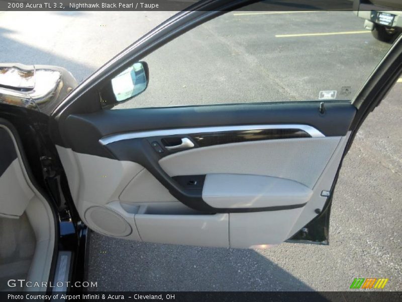 Nighthawk Black Pearl / Taupe 2008 Acura TL 3.2