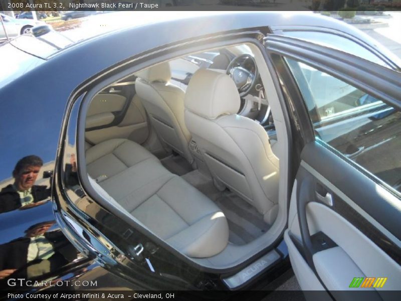 Nighthawk Black Pearl / Taupe 2008 Acura TL 3.2