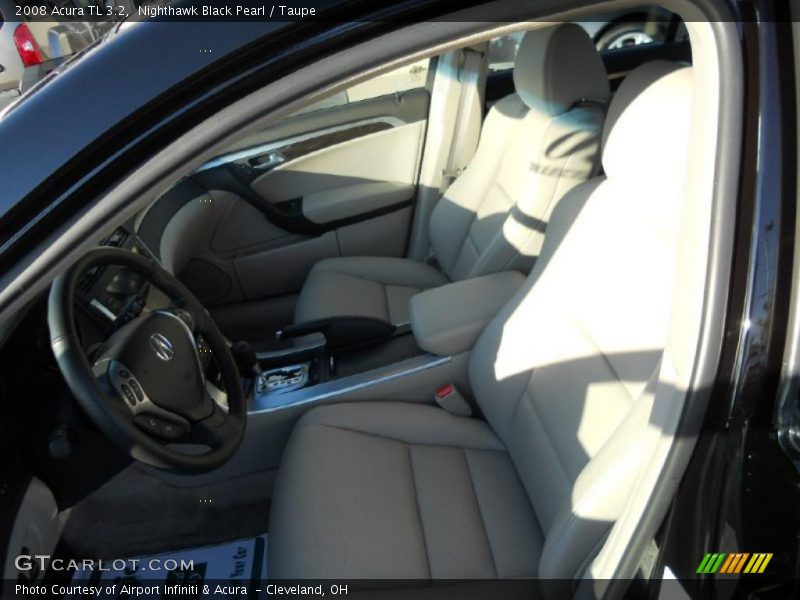 Nighthawk Black Pearl / Taupe 2008 Acura TL 3.2