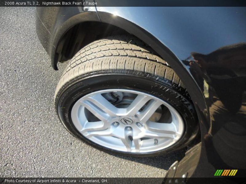 Nighthawk Black Pearl / Taupe 2008 Acura TL 3.2