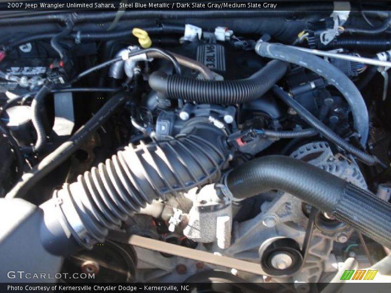 Steel Blue Metallic / Dark Slate Gray/Medium Slate Gray 2007 Jeep Wrangler Unlimited Sahara