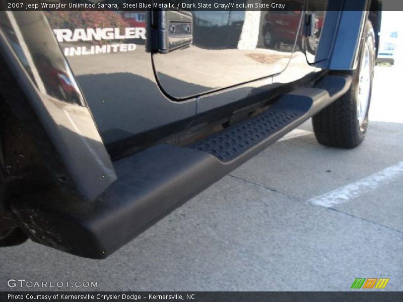 Steel Blue Metallic / Dark Slate Gray/Medium Slate Gray 2007 Jeep Wrangler Unlimited Sahara