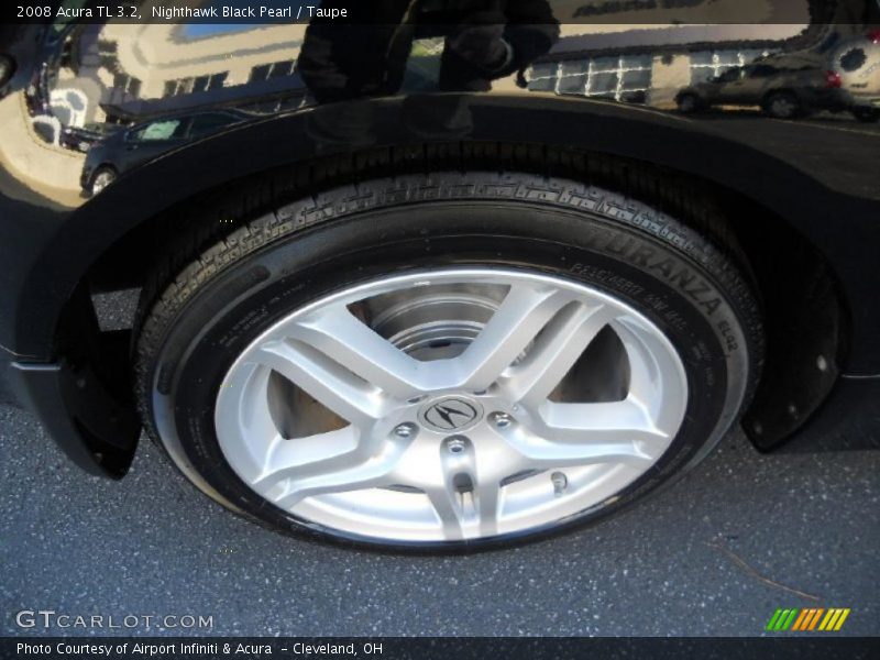 Nighthawk Black Pearl / Taupe 2008 Acura TL 3.2