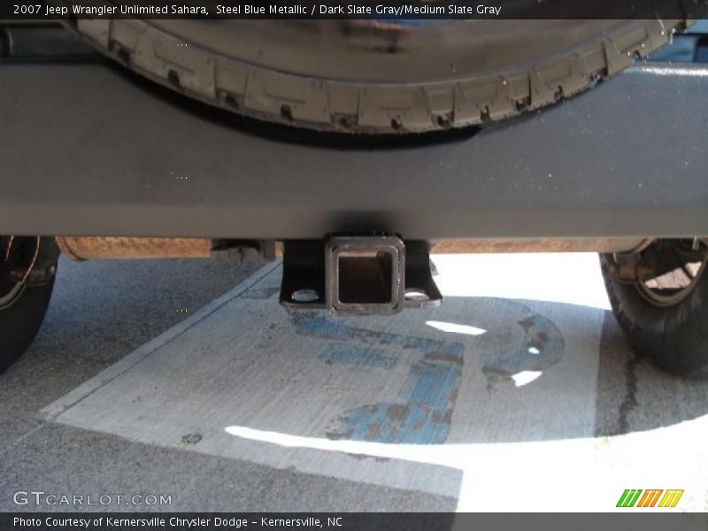 Steel Blue Metallic / Dark Slate Gray/Medium Slate Gray 2007 Jeep Wrangler Unlimited Sahara