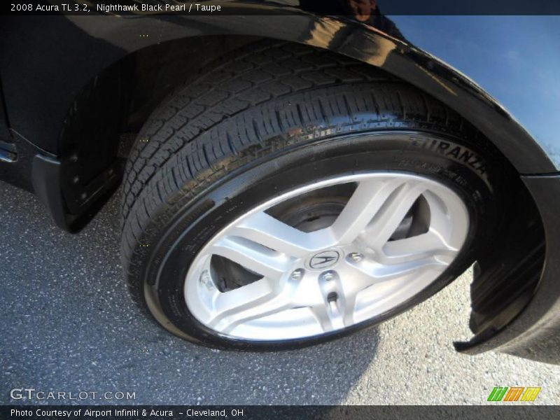 Nighthawk Black Pearl / Taupe 2008 Acura TL 3.2
