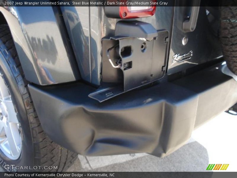 Steel Blue Metallic / Dark Slate Gray/Medium Slate Gray 2007 Jeep Wrangler Unlimited Sahara