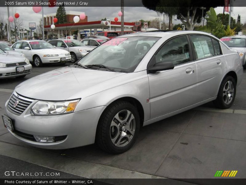 Silver Nickel / Gray 2005 Saturn ION 3 Sedan