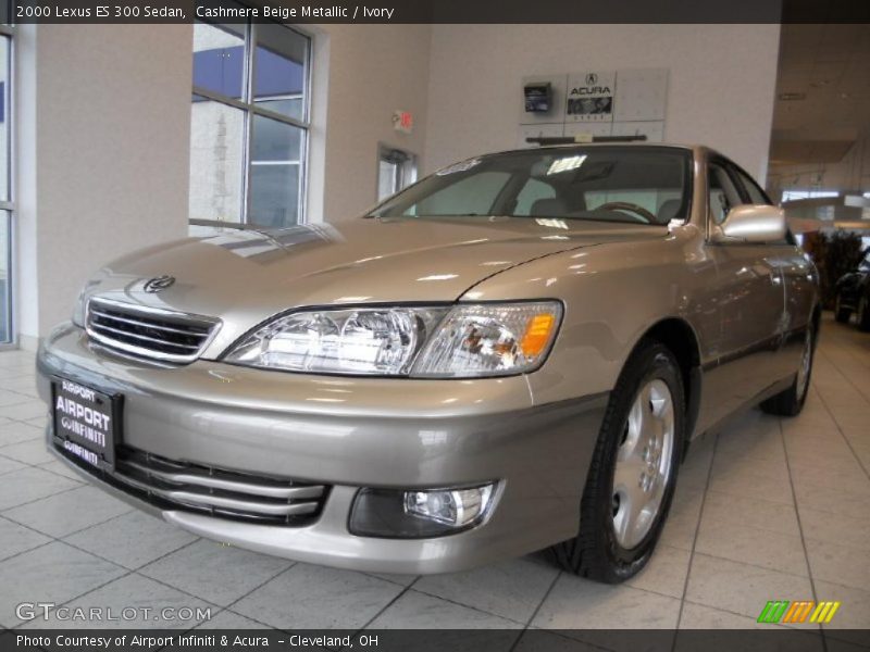 Cashmere Beige Metallic / Ivory 2000 Lexus ES 300 Sedan