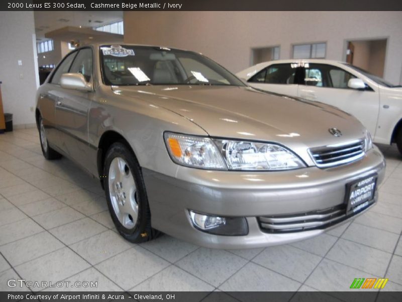 Cashmere Beige Metallic / Ivory 2000 Lexus ES 300 Sedan