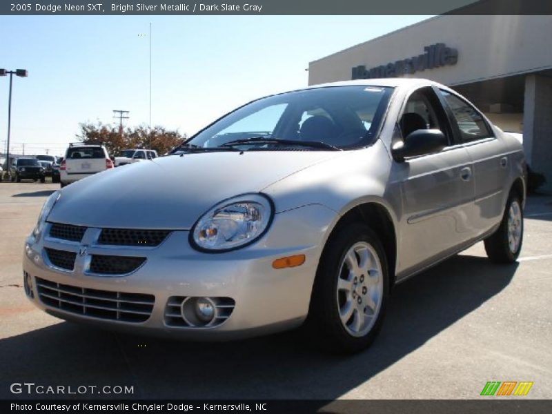 Bright Silver Metallic / Dark Slate Gray 2005 Dodge Neon SXT