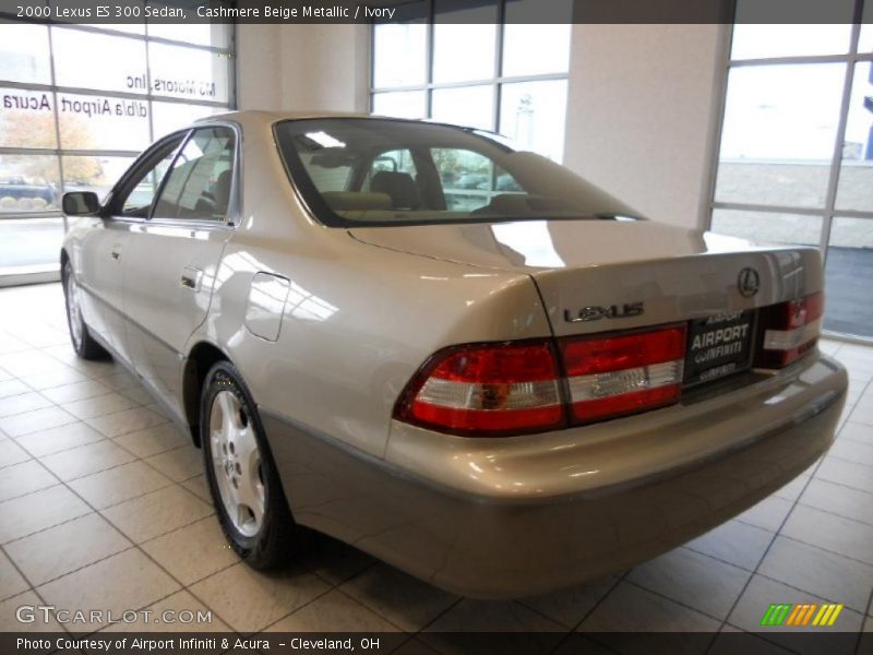 Cashmere Beige Metallic / Ivory 2000 Lexus ES 300 Sedan