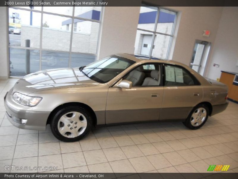 Cashmere Beige Metallic / Ivory 2000 Lexus ES 300 Sedan