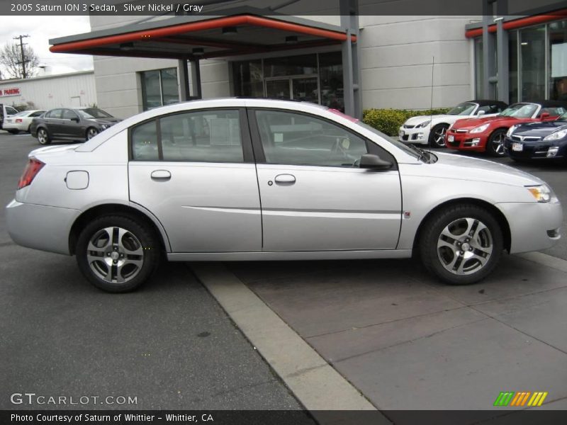 Silver Nickel / Gray 2005 Saturn ION 3 Sedan