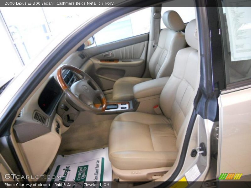 Cashmere Beige Metallic / Ivory 2000 Lexus ES 300 Sedan