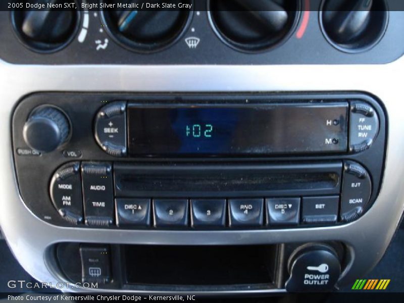 Bright Silver Metallic / Dark Slate Gray 2005 Dodge Neon SXT