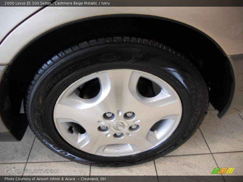 Cashmere Beige Metallic / Ivory 2000 Lexus ES 300 Sedan