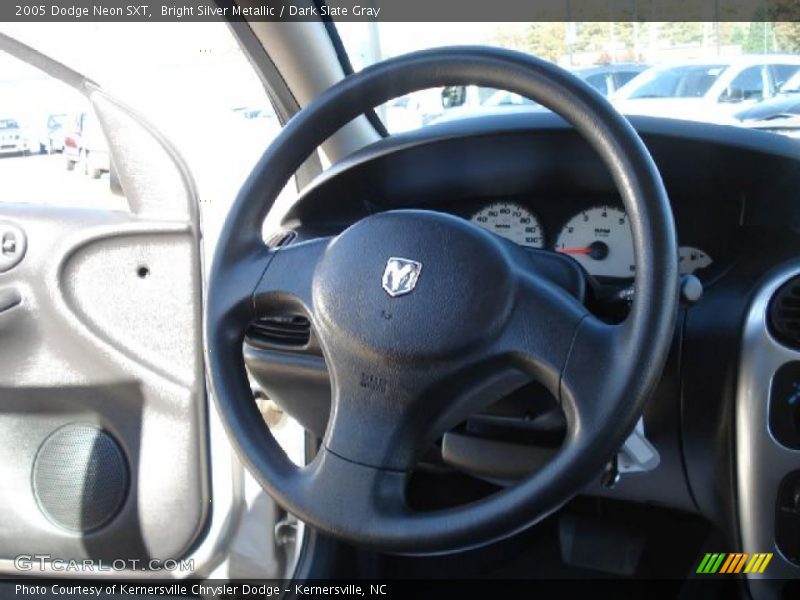 Bright Silver Metallic / Dark Slate Gray 2005 Dodge Neon SXT