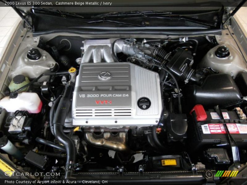 Cashmere Beige Metallic / Ivory 2000 Lexus ES 300 Sedan