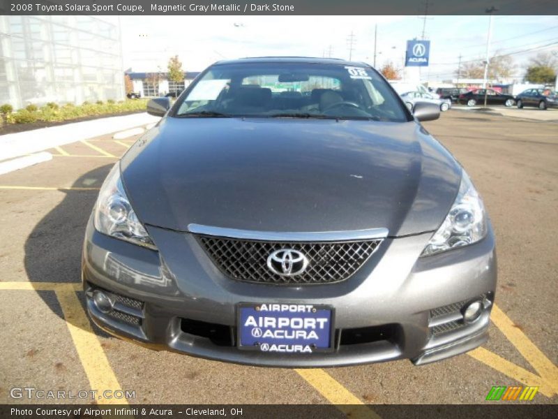 Magnetic Gray Metallic / Dark Stone 2008 Toyota Solara Sport Coupe