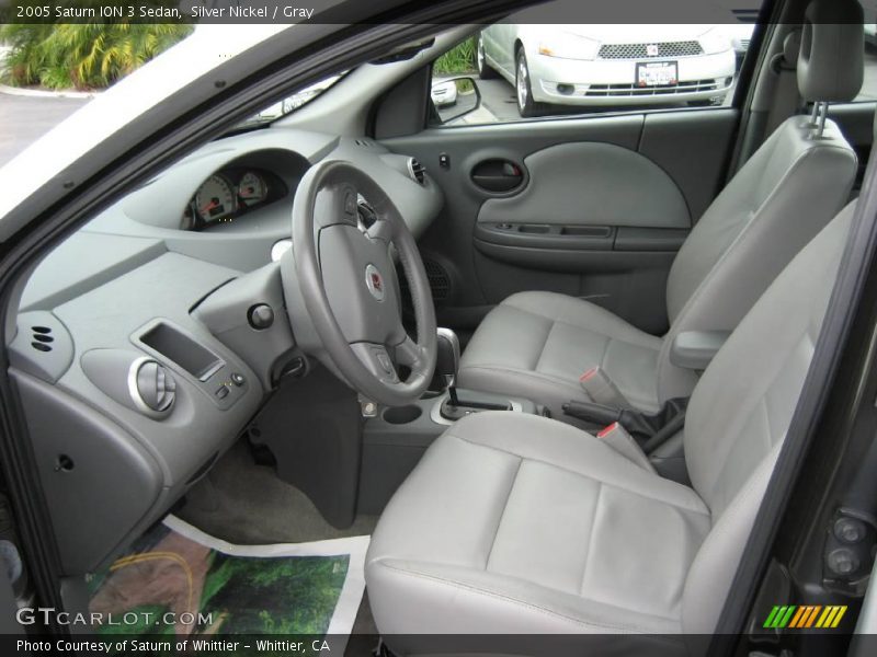 Silver Nickel / Gray 2005 Saturn ION 3 Sedan