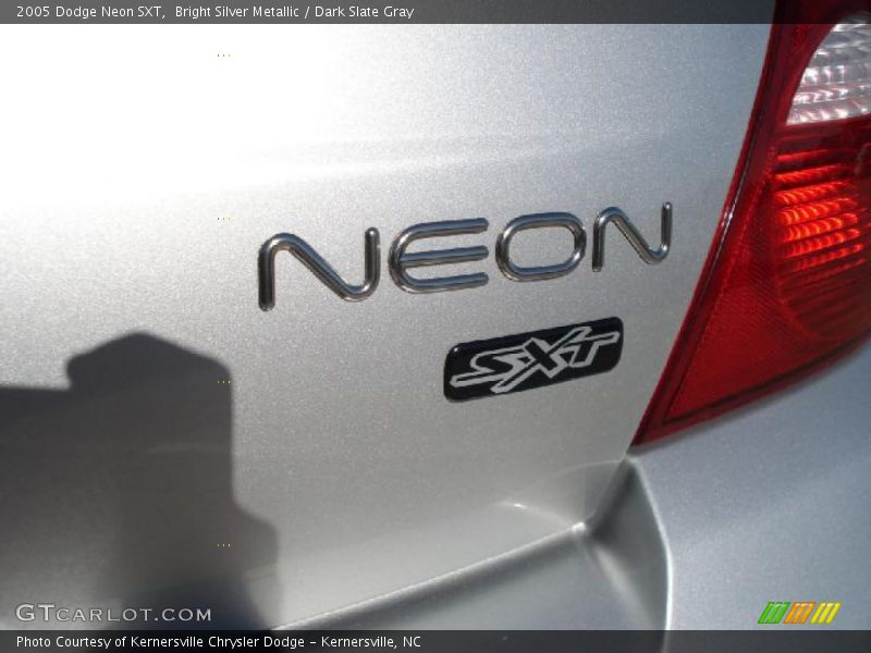 Bright Silver Metallic / Dark Slate Gray 2005 Dodge Neon SXT