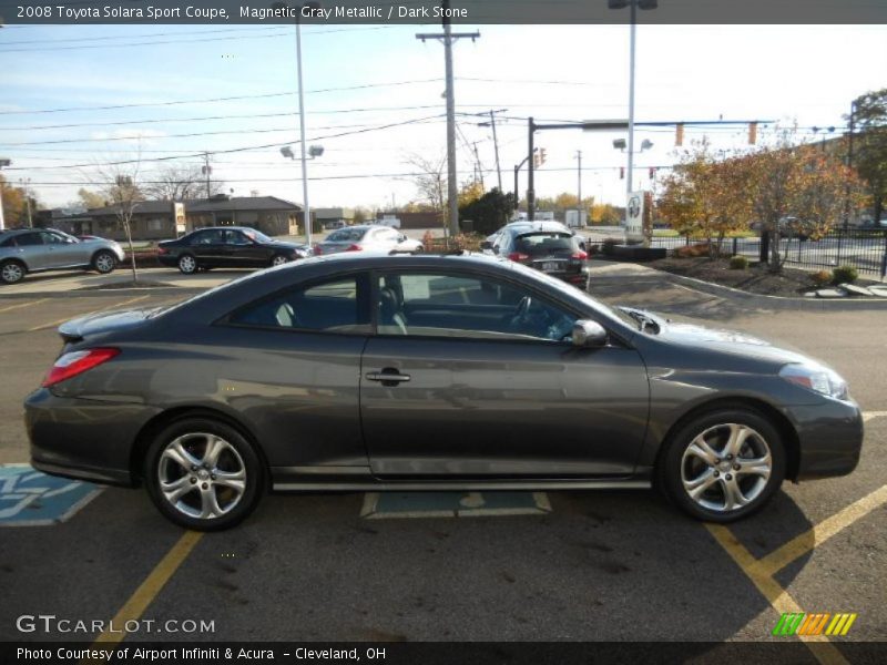 Magnetic Gray Metallic / Dark Stone 2008 Toyota Solara Sport Coupe