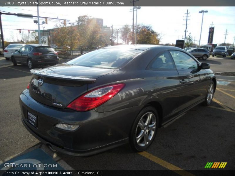 Magnetic Gray Metallic / Dark Stone 2008 Toyota Solara Sport Coupe