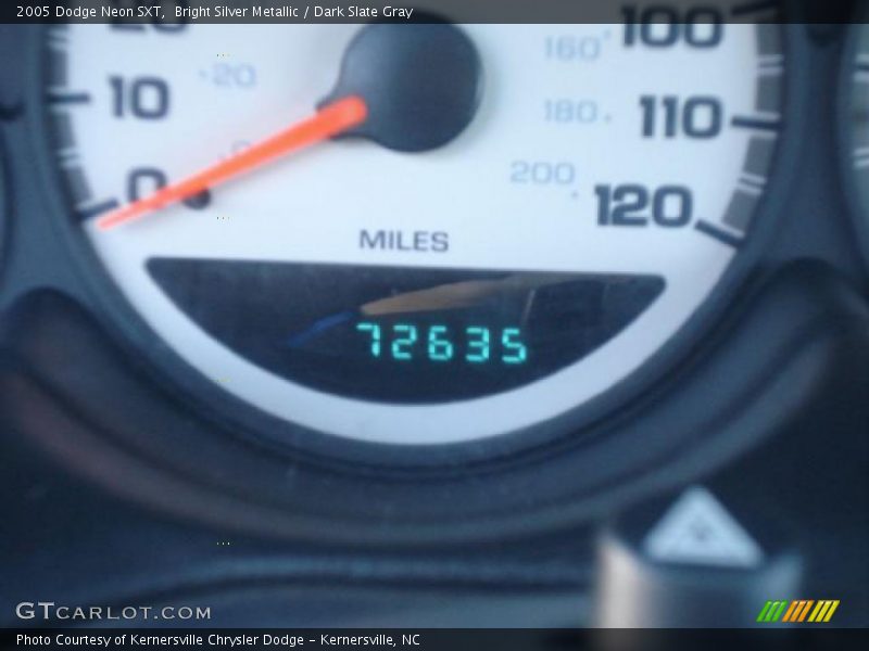 Bright Silver Metallic / Dark Slate Gray 2005 Dodge Neon SXT